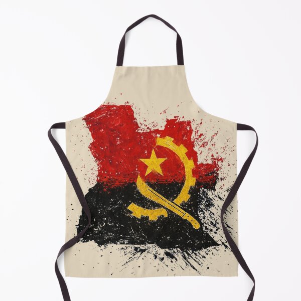 Item preview, Painted Angola flag designed and sold by ilakz.