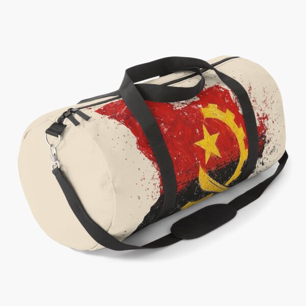 Item preview, Painted Angola flag designed and sold by ilakz.