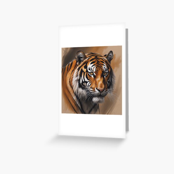 Vista previa del artículo con la obra «Tigre 3», diseñado y vendido por TheBongStore83.