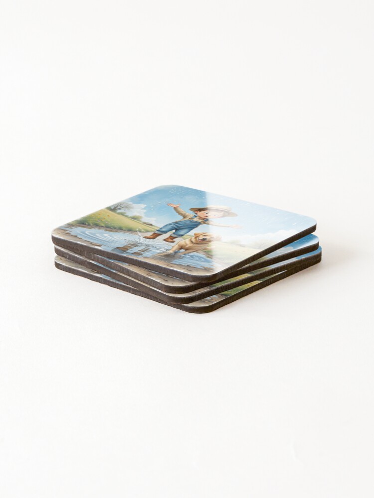 Thumbnail 4 of 5, Coasters (Set of 4), Spring designed and sold by RaF71PrO.