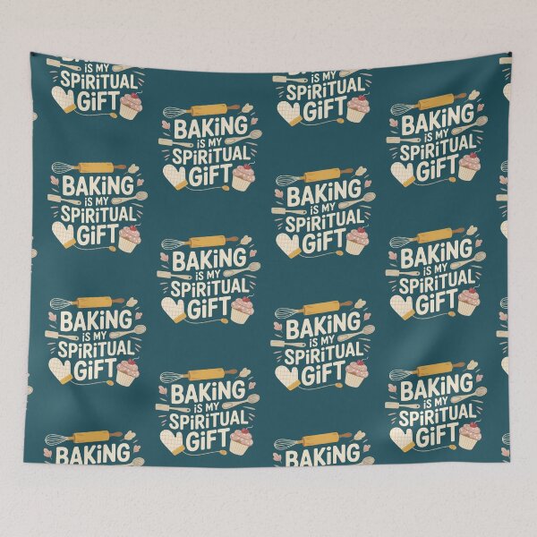 Item preview, Baking Is My Spiritual Gift designed and sold by AniArtPL.