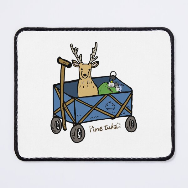 Item preview, Deer Wagon Camping Cart Adventure designed and sold by Pinetuka.