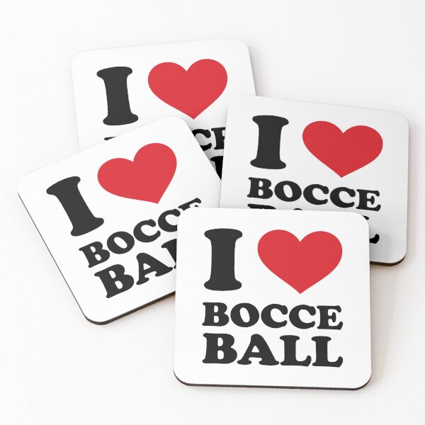 Item preview, I love Bocce ball designed and sold by EmeraldeaArt.