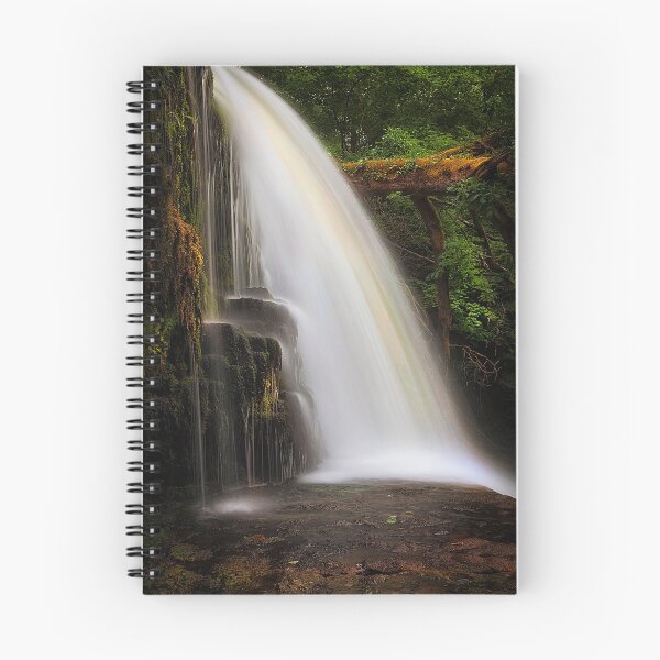Item preview, The ledge at Sgwd Clun Gwyn waterfall designed and sold by Leighton Collins.