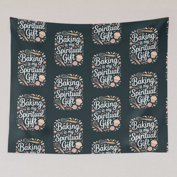 Item preview, Baking Is My Spiritual Gift designed and sold by AniArtPL.