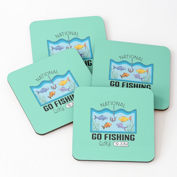 Item preview, 18 June National Go Fishing Day - Wacky Holidays designed and sold by ChemicalXShop.