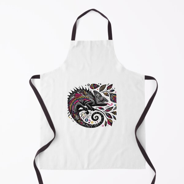 Item preview, Chameleon in Tribal Art Style designed and sold by Shs-Kenya.