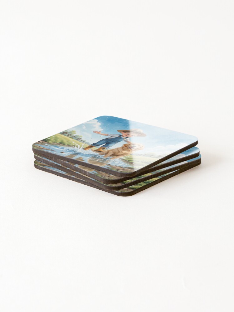 Thumbnail 4 of 5, Coasters (Set of 4), Spring designed and sold by RaF71PrO.