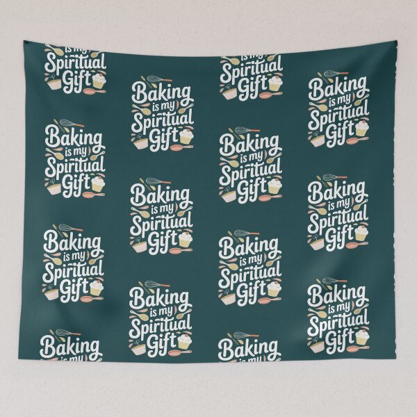 Item preview, Baking Is My Spiritual Gift designed and sold by AniArtPL.