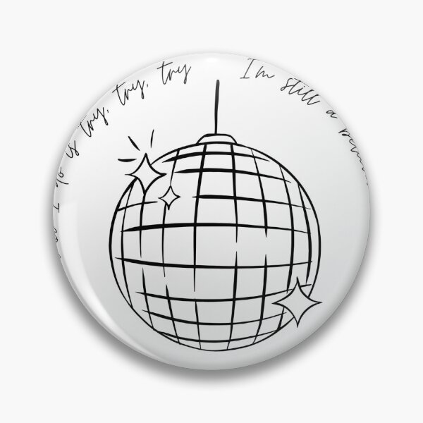 Item preview, Mirrorball Sticket designed and sold by canorridesigns.