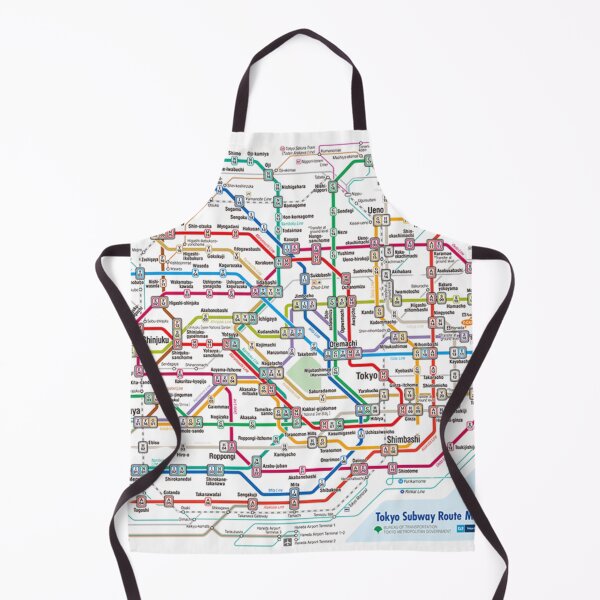 Item preview, Map of Tokyo Subway designed and sold by KaitoJapanDesign.