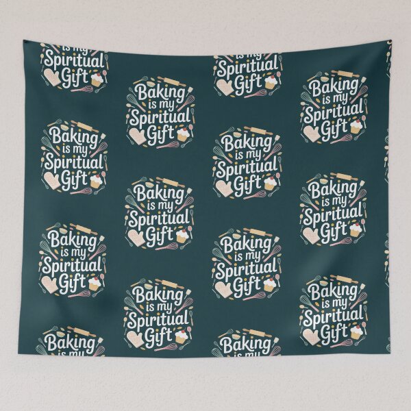 Item preview, Baking Is My Spiritual Gift designed and sold by AniArtPL.