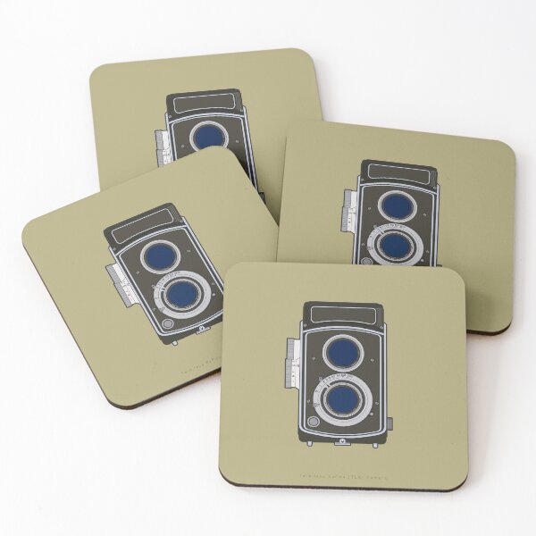 Item preview, Then: 1950s Twin-lens Reflex Camera - type ii designed and sold by anuaramir.