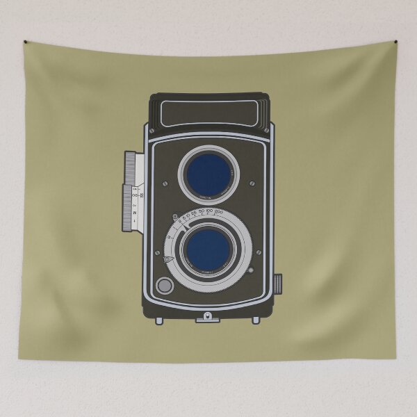 Item preview, Then: 1950s Twin-lens Reflex Camera - type ii designed and sold by anuaramir.