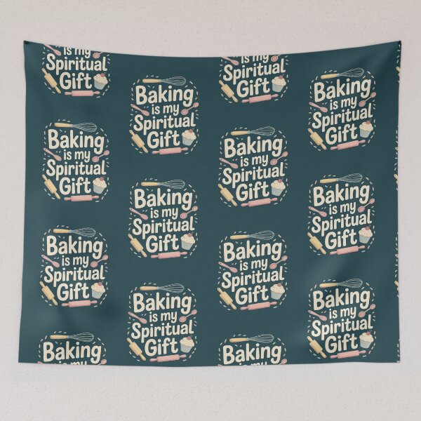 Item preview, Baking Is My Spiritual Gift designed and sold by AniArtPL.