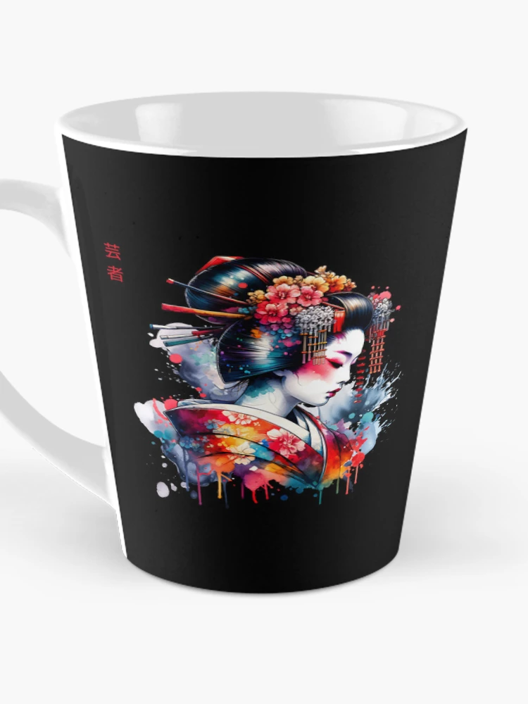 Thumbnail 3 of 4, Coffee Mug, Geisha designed and sold by Ultimate-Rabbit.