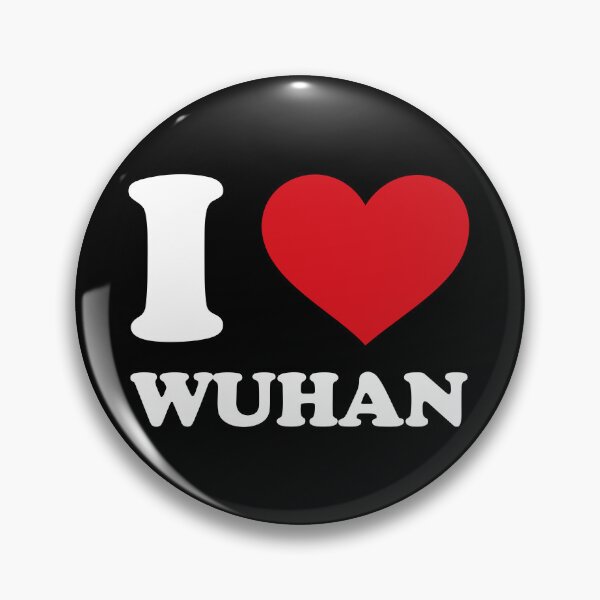 Item preview, I ❤️ Wuhan – Simple City Love Design designed and sold by EmeraldeaArt.