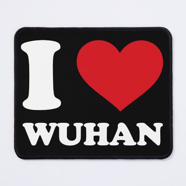 Item preview, I ❤️ Wuhan – Simple City Love Design designed and sold by EmeraldeaArt.
