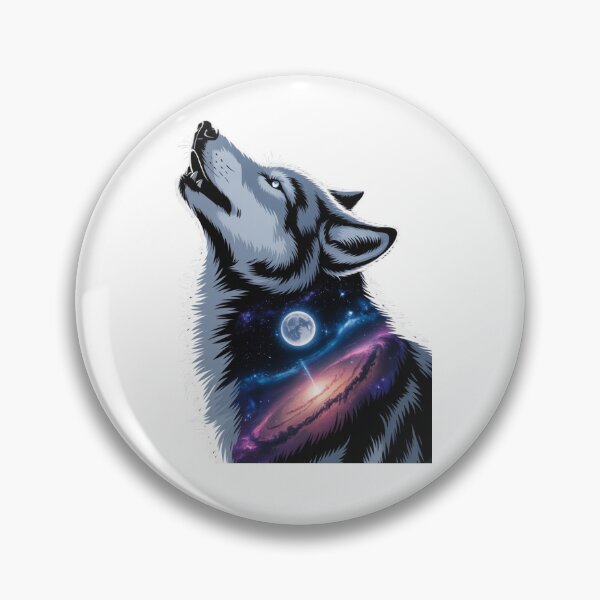 Item preview, Wolf of the Cosmos designed and sold by StellarSnap.