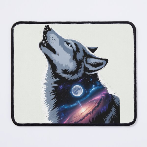 Item preview, Wolf of the Cosmos designed and sold by StellarSnap.