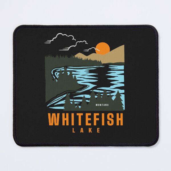 Item preview, Whitefish Montana Lake designed and sold by lydiavine.