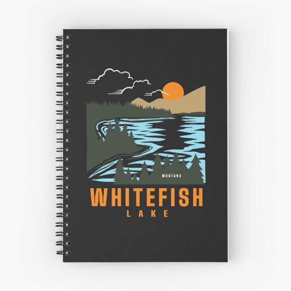 Item preview, Whitefish Montana Lake designed and sold by lydiavine.