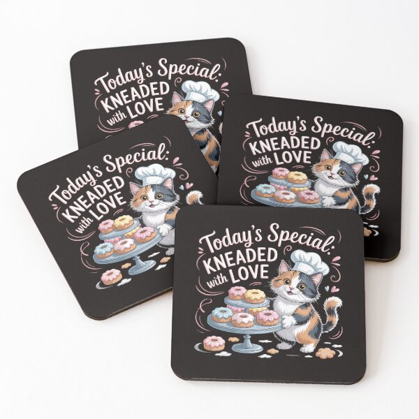 Item preview, Todays Special Kneaded with Love – Kitty Biscuits Bakery designed and sold by Slavicsoul.