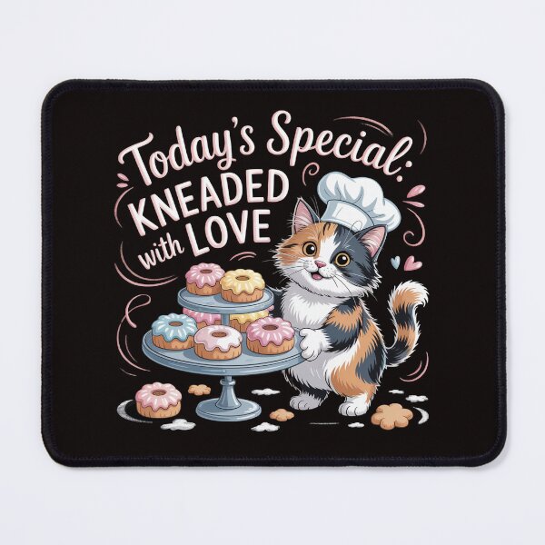 Item preview, Todays Special Kneaded with Love – Kitty Biscuits Bakery designed and sold by Slavicsoul.