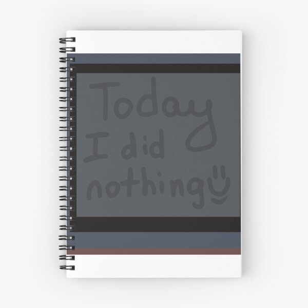 Item preview, Today I did nothing picture  designed and sold by WTFARBA.