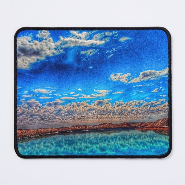 Item preview, Sunburst over Siwa Salt Lake designed and sold by Faruk Kalkan Travel Gallery.