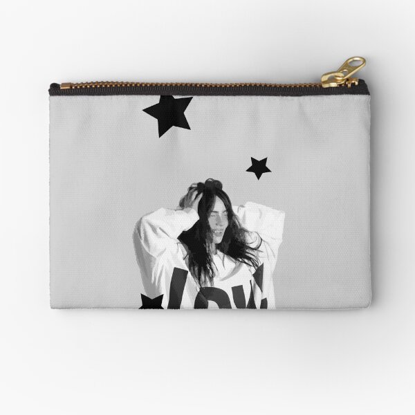 Item preview, Grayscale Billie Eilish Star Design with LOVE Sweatshirt designed and sold by moonna designs.