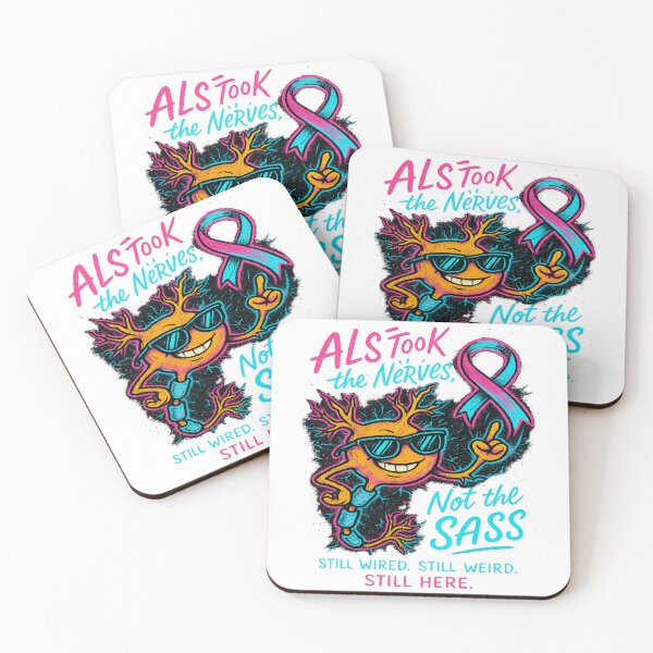 Item preview, ALS Awareness Shirt – Nerves Gone, Sass Remains designed and sold by ArtisticObs.