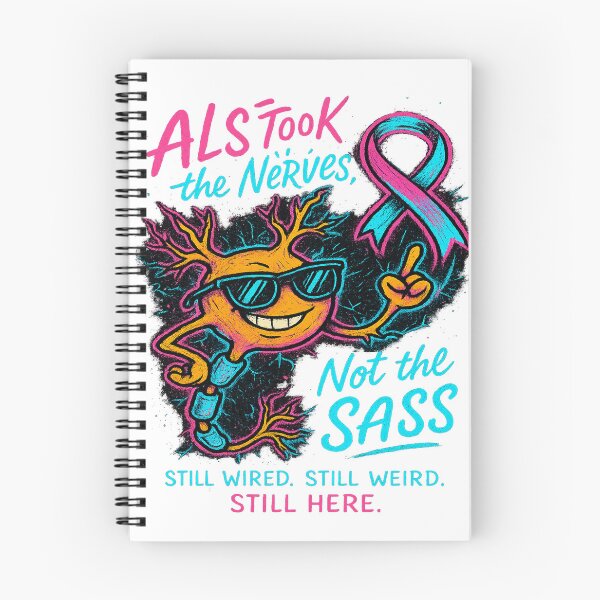 Item preview, ALS Awareness Shirt – Nerves Gone, Sass Remains designed and sold by ArtisticObs.