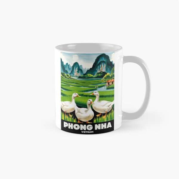 Item preview, Phong Nha Poster, Vietnam Wall Art, Duck Stop designed and sold by Bits & Bops Boutique.
