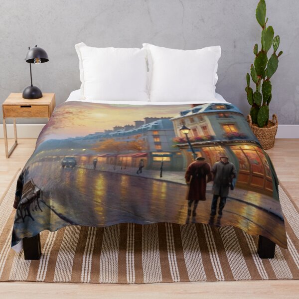 Item preview, Paris in a Winter Brushstroke designed and sold by BlareBlare.