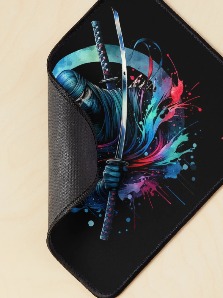 Thumbnail 2 of 5, Mouse Pad, Ninja designed and sold by Ultimate-Rabbit.