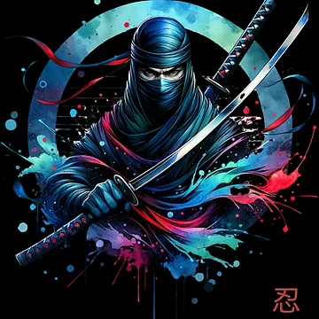 Artwork thumbnail, Ninja by Ultimate-Rabbit