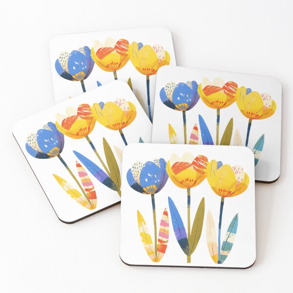 Aperçu de l'œuvre Tulipes funky créée et vendue par MendaciousMina.