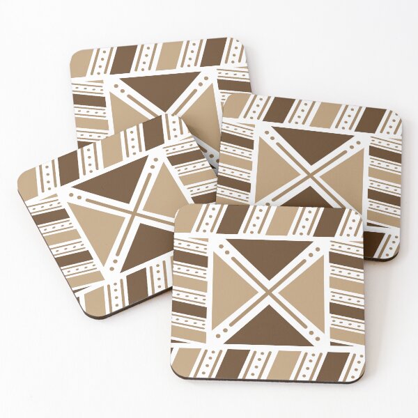 Item preview, Bogolan-inspired print designed and sold by Wolagno.