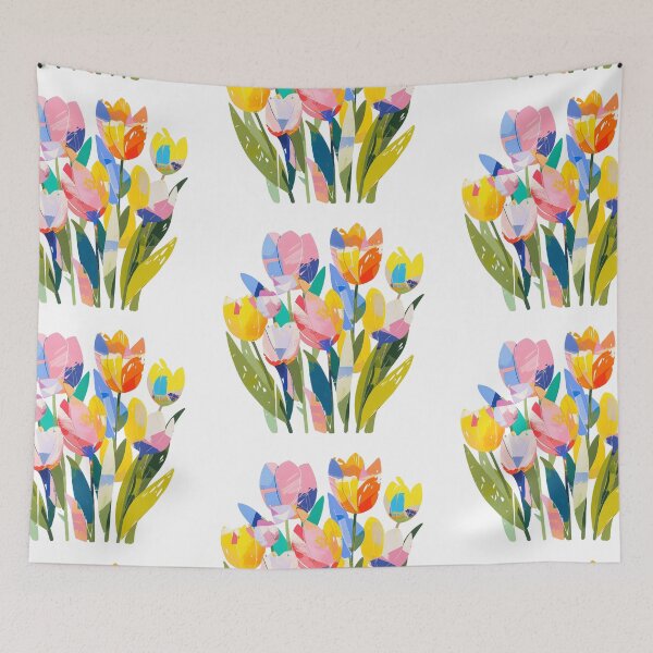 Item preview, Funky tulips designed and sold by MendaciousMina.