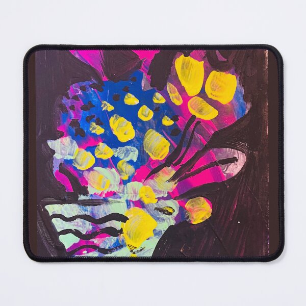 Item preview, Abstract floral painting  designed and sold by sonaadalian.
