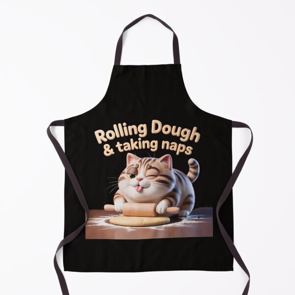 Item preview, Rolling Dough and Taking Naps – Kitty Biscuits Bakery designed and sold by Slavicsoul.