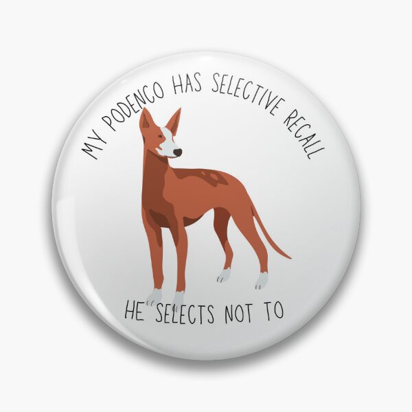 Item preview, HE Selective Recall – Funny Podenco Dog Owner Shirt designed and sold by LowEffortLab5.