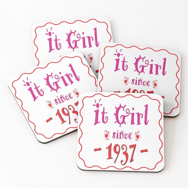 Item preview, It Girl Birth Year designed and sold by CharlottePlaceArt.