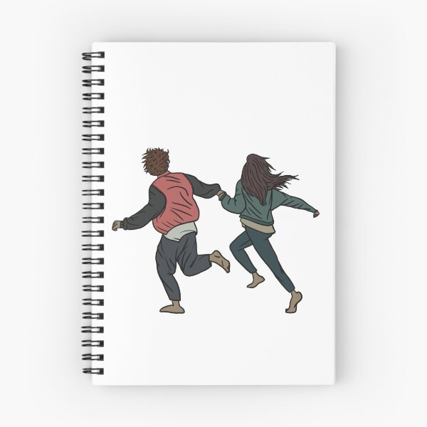 Item preview, Running couple hanging hands  designed and sold by WTFARBA.