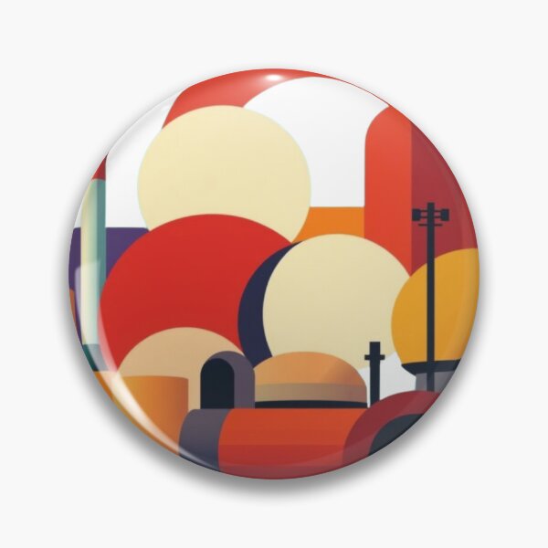 Item preview, Industrial Dreamscape – Fernand Léger Inspired Geometric Compositio designed and sold by TwoDotsStudio.