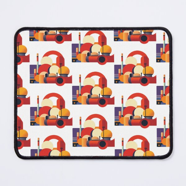 Item preview, Industrial Dreamscape – Fernand Léger Inspired Geometric Compositio designed and sold by TwoDotsStudio.