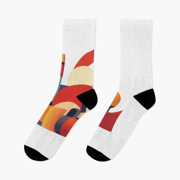 Item preview, Industrial Dreamscape – Fernand Léger Inspired Geometric Compositio designed and sold by TwoDotsStudio.