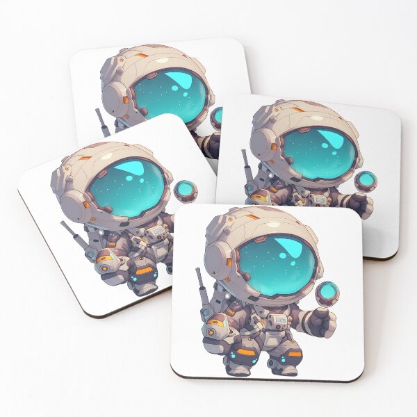 Item preview, Astronaut Cartoon - Kawaii Star Traveler designed and sold by bapupa.