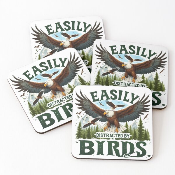 Item preview, Easily Distracted By Birds Birding designed and sold by vectcd.